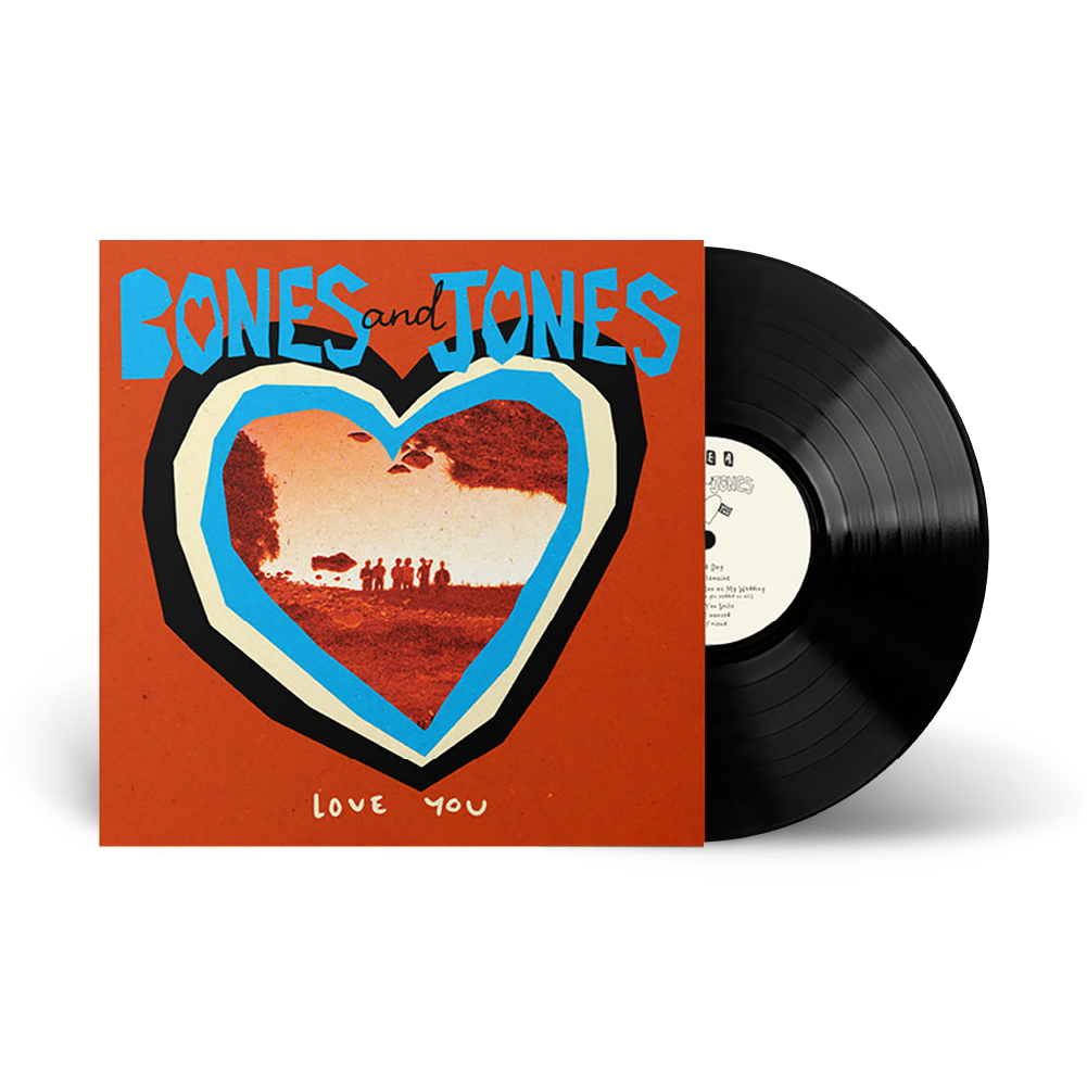 Bones and Jones / Love You LP Black Vinyl