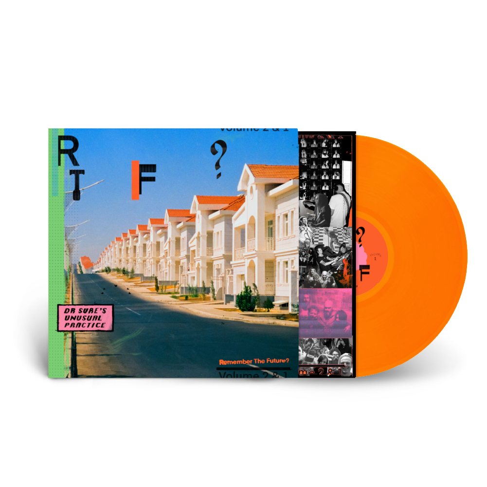 Dr Sure's Unusual Practice / Remember The Future? Vol. 2 & 1 12" Jumpsuit Orange Vinyl w/ Inserts