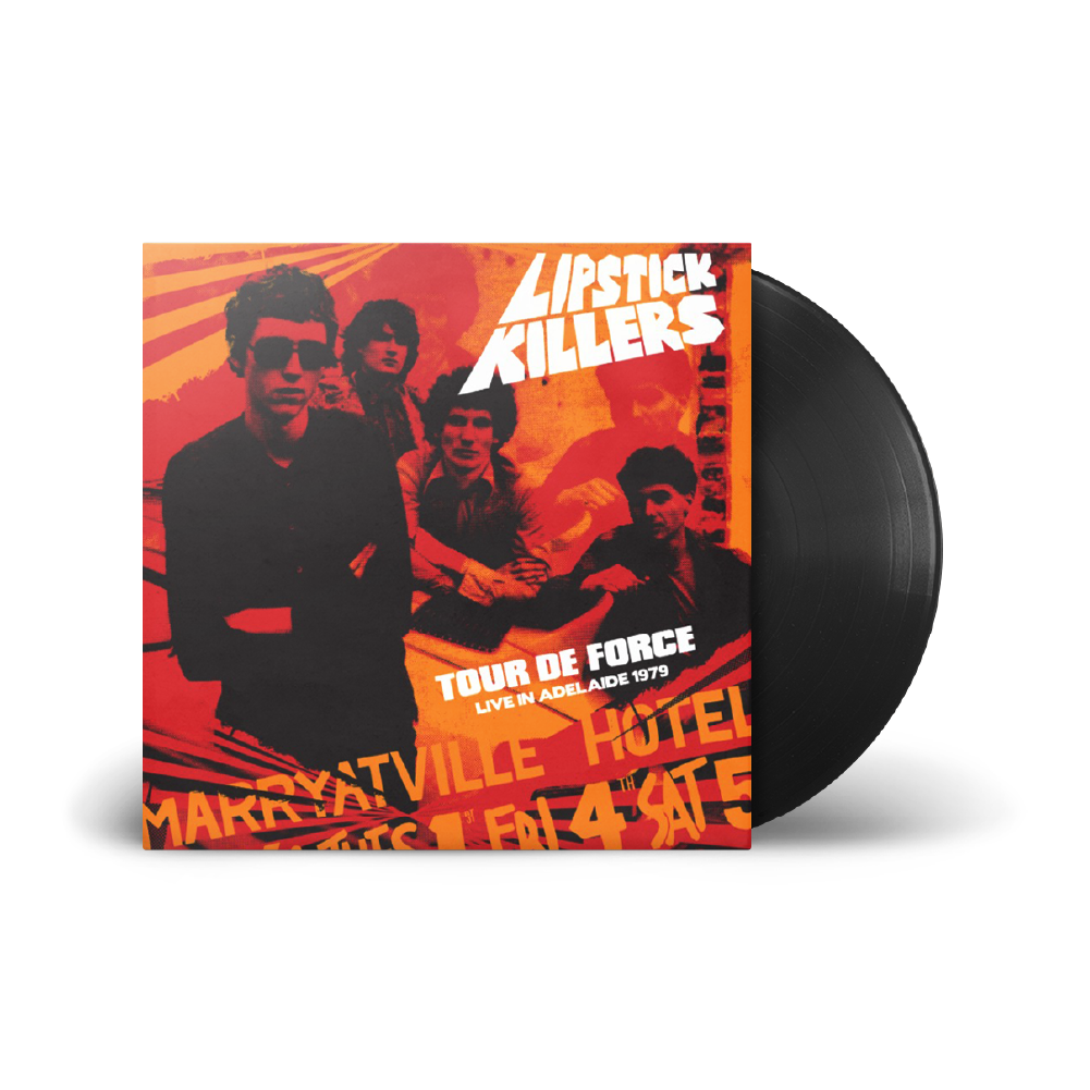 The Lipstick Killers / Tour De Force Live in Adelaide 1979 LP Black Vinyl - OUT 29/08/2025