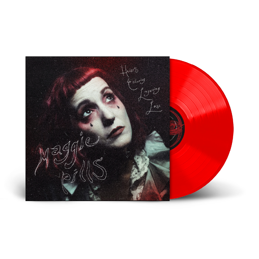 The Maggie Pills / Hearts Enduring Lingering Loss LP Limited Edition Red Vinyl - OUT 22/08/2025