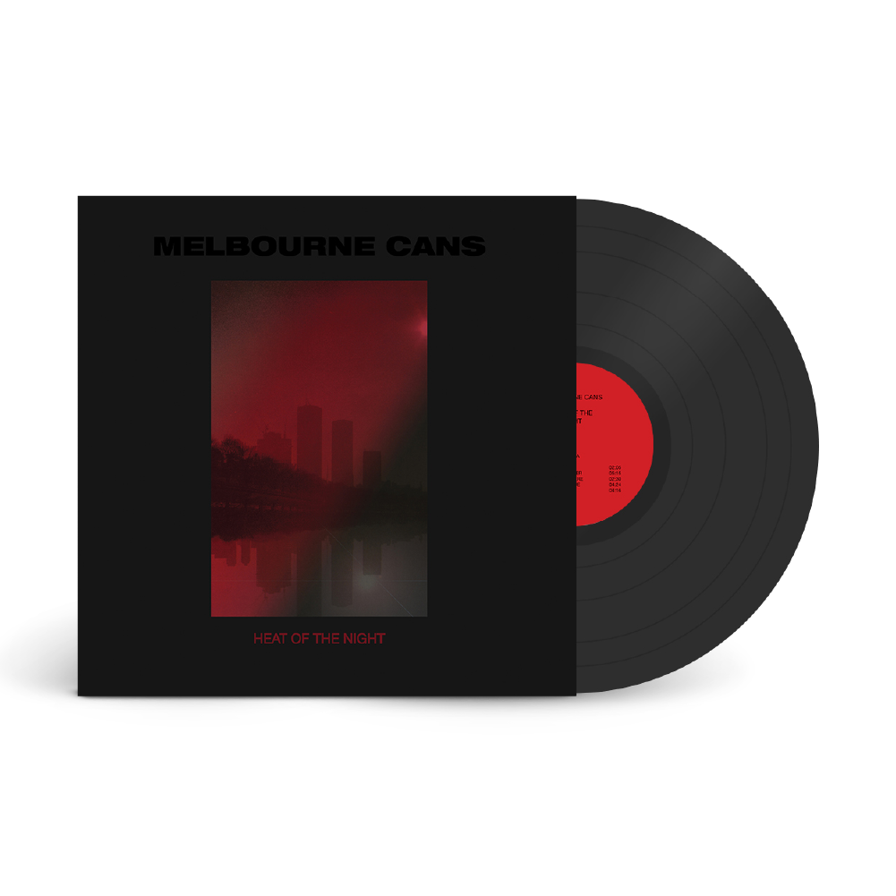 Melbourne Cans / Heat of the Night 12" LP Black Vinyl