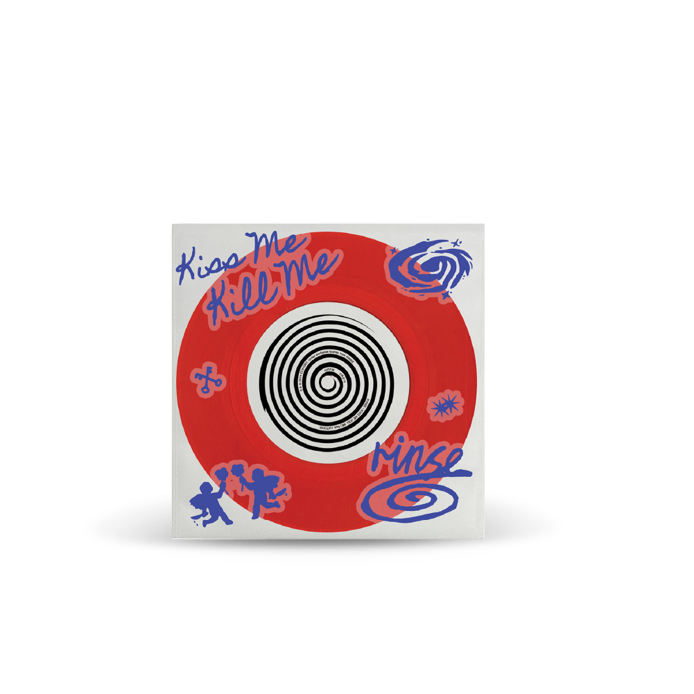 RINSE / Kiss Me / Kill Me 7" Red Vinyl