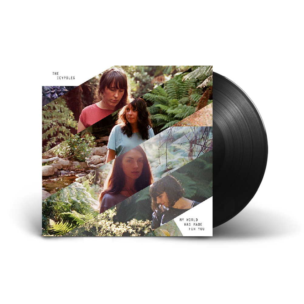 The Icypoles / My World Was Made For You LP Black Vinyl