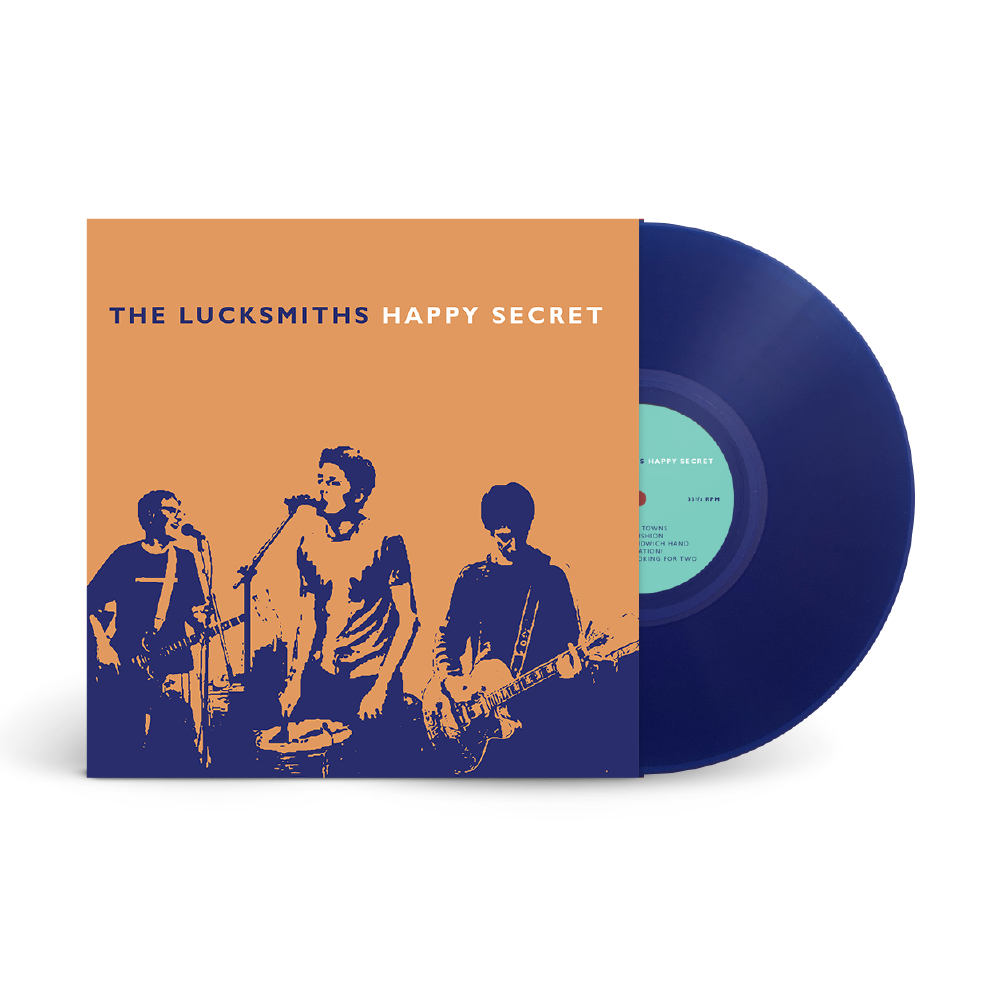 The Lucksmiths / Happy Secret 12" LP Transparent Blue Vinyl