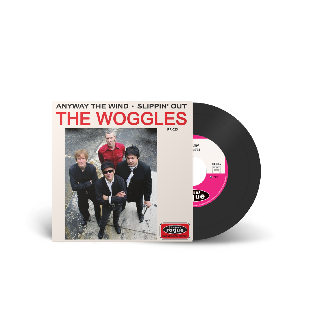 The Woggles / Anyway The Wind 7” Vinyl