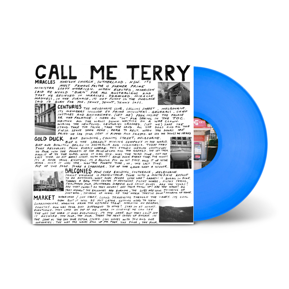 Terry / Call Me Terry LP Blue Vinyl