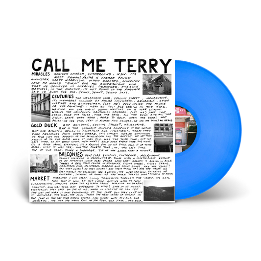 Terry / Call Me Terry LP Blue Vinyl