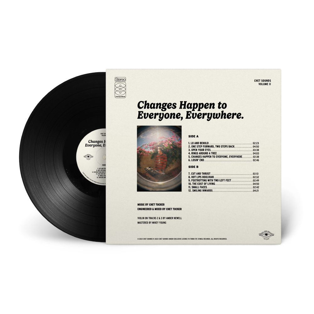 Chet Sounds / Changes Happen To Everyone, Everywhere Black Vinyl