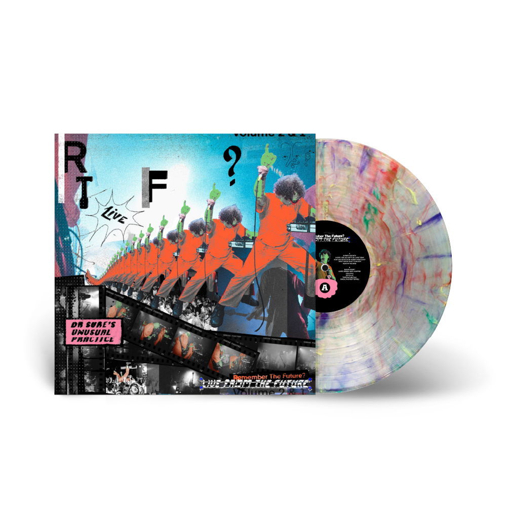 Dr Sure's Unusual Practice / Remember The Future? LIVE FROM THE FUTURE 12" Recycled Vinyl w/ Inserts
