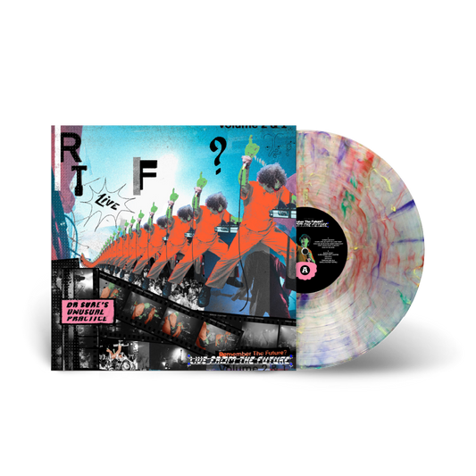 Dr Sure's Unusual Practice / Remember The Future? LIVE FROM THE FUTURE 12" Recycled Vinyl w/ Inserts