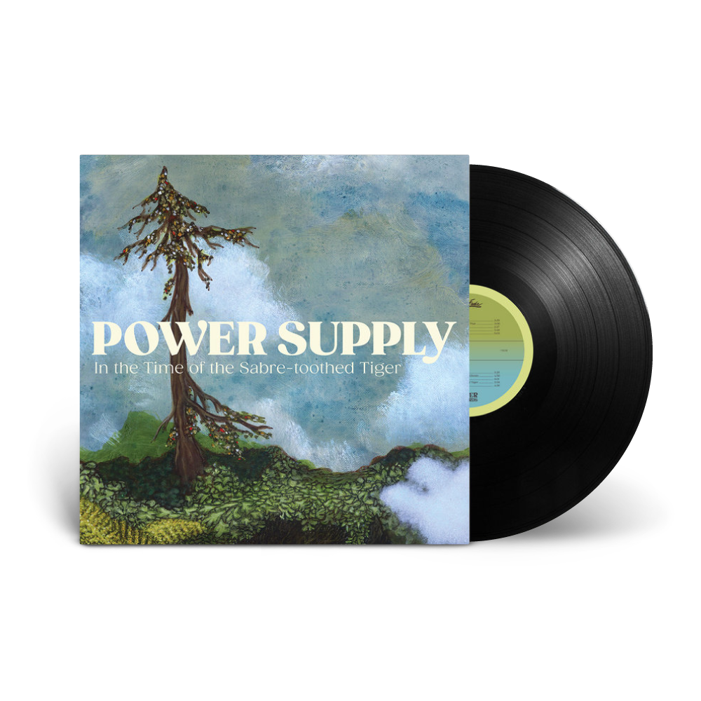 Power Supply / In the Time of the Sabre-toothed Tiger LP Black Vinyl