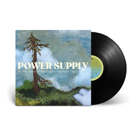 Power Supply / In the Time of the Sabre-toothed Tiger LP Black Vinyl