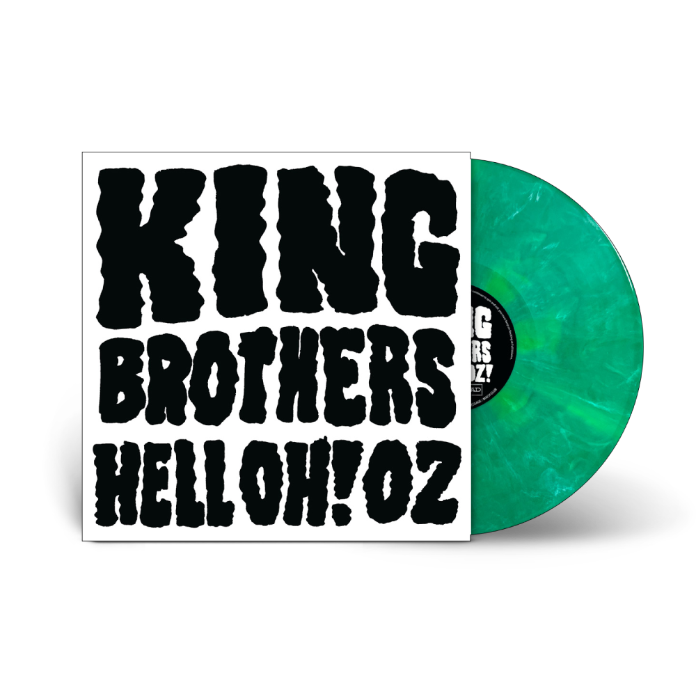 King Brothers / HELL OH! OZ LP Green & White Marble Vinyl