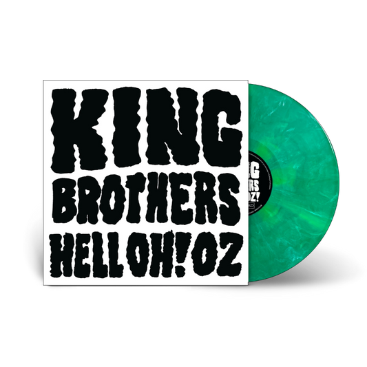 King Brothers / HELL OH! OZ LP Green & White Marble Vinyl