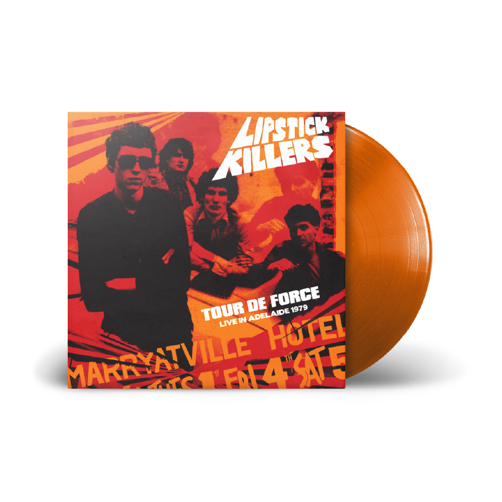 The Lipstick Killers / Tour De Force Live in Adelaide 1979 LP Orange Vinyl - OUT 29/08/2025