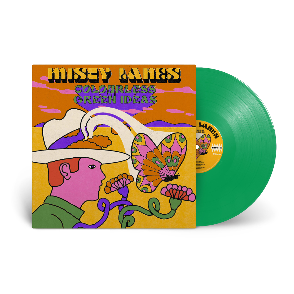 Misty Lanes / Colourless Green Ideas Transparent Green Vinyl