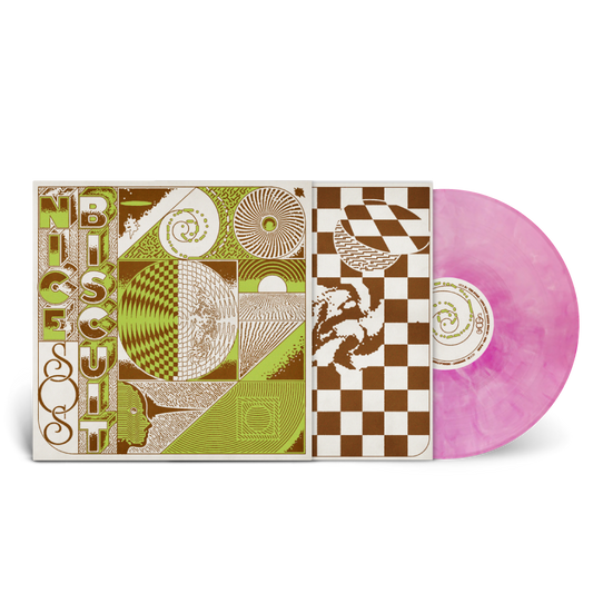 Nice Biscuit / SOS LP Pink Marble Vinyl