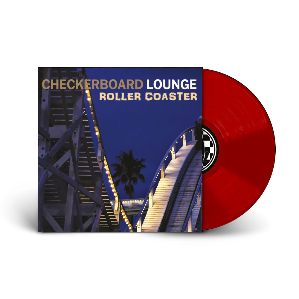 Checkerboard Lounge / Roller Coaster LP Limited Edition Translucent Red Vinyl