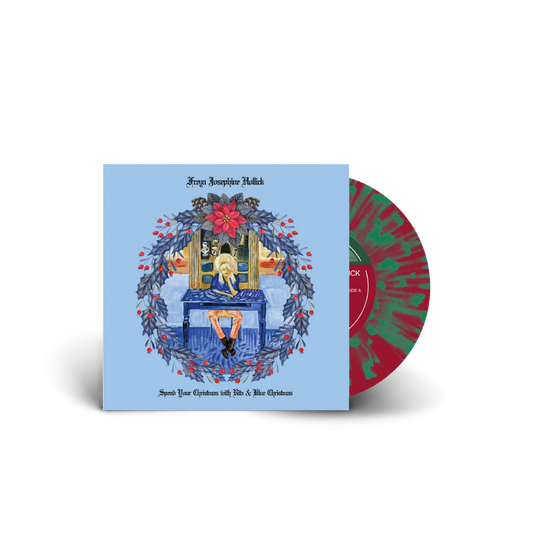 Freya Josephine Hollick / Spend Your Christmas With Rita 7" Red & Green Splatter Vinyl