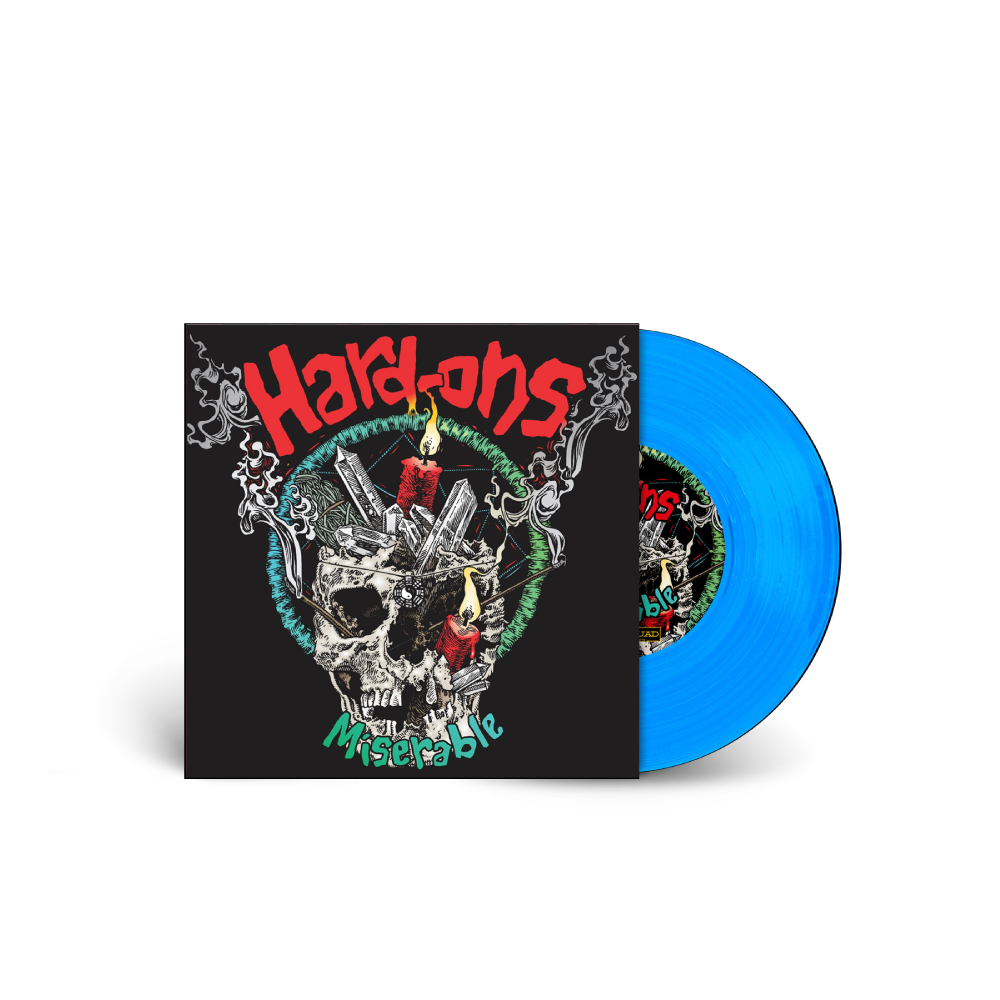 Hard Ons / Miserable 7" Light Blue Vinyl