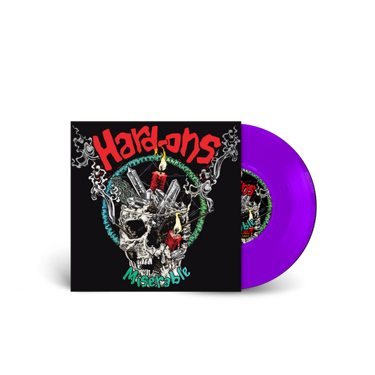 Hard Ons / Miserable 7" Purple Vinyl