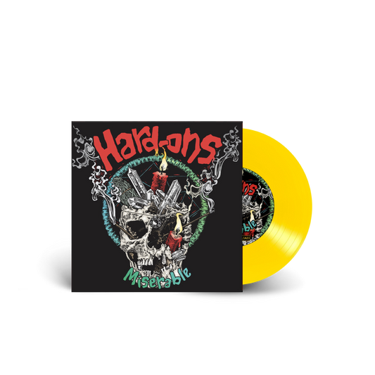 Hard Ons / Miserable 7" Yellow Vinyl