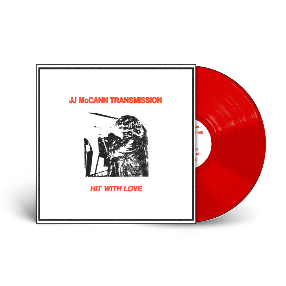 JJ McCann Transmission / Hit With Love LP Limited Edition Red Vinyl