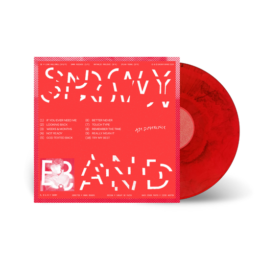 Snowy Band / Age Difference LP Regrind Red Vinyl