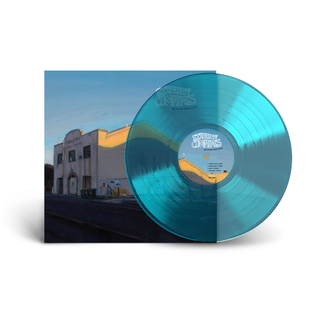 Stephen Cummings / 100 Years From Now LP Limited Edition Translucent Teal Vinyl