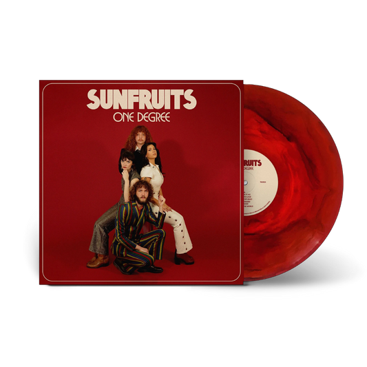 Sunfruits / One Degree Red & Black Marble Vinyl