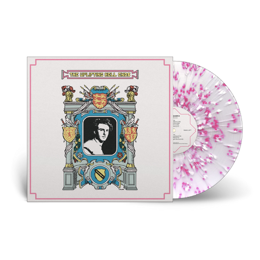 The Uplifting Bell Ends / Super Giant II Pink & White Splatter Vinyl