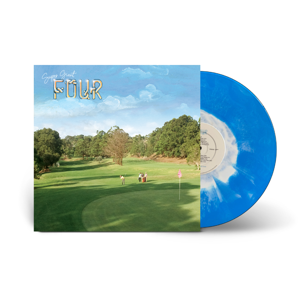 The Uplifting Bell Ends / Super Giant IV Blue Vinyl