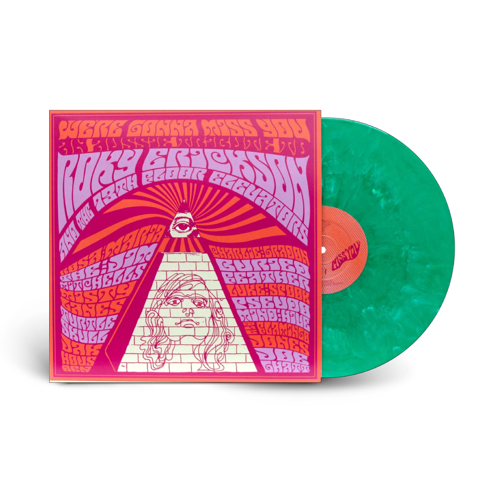 Various Artists / We’re Gonna Miss You: An Aussie Tribute to Roky Erickson & The 13th Floor Elevators LP Mint Marble Vinyl